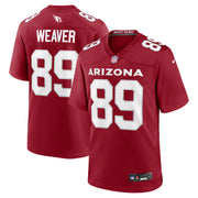 Xavier Weaver Arizona Cardinals Nike Team Game Jersey -  Cardinal