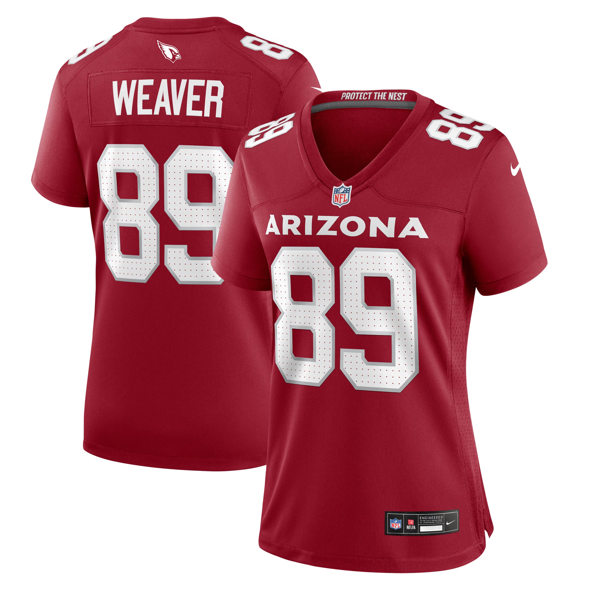 Xavier Weaver Arizona Cardinals Nike Women's  Game Jersey -  Cardinal
