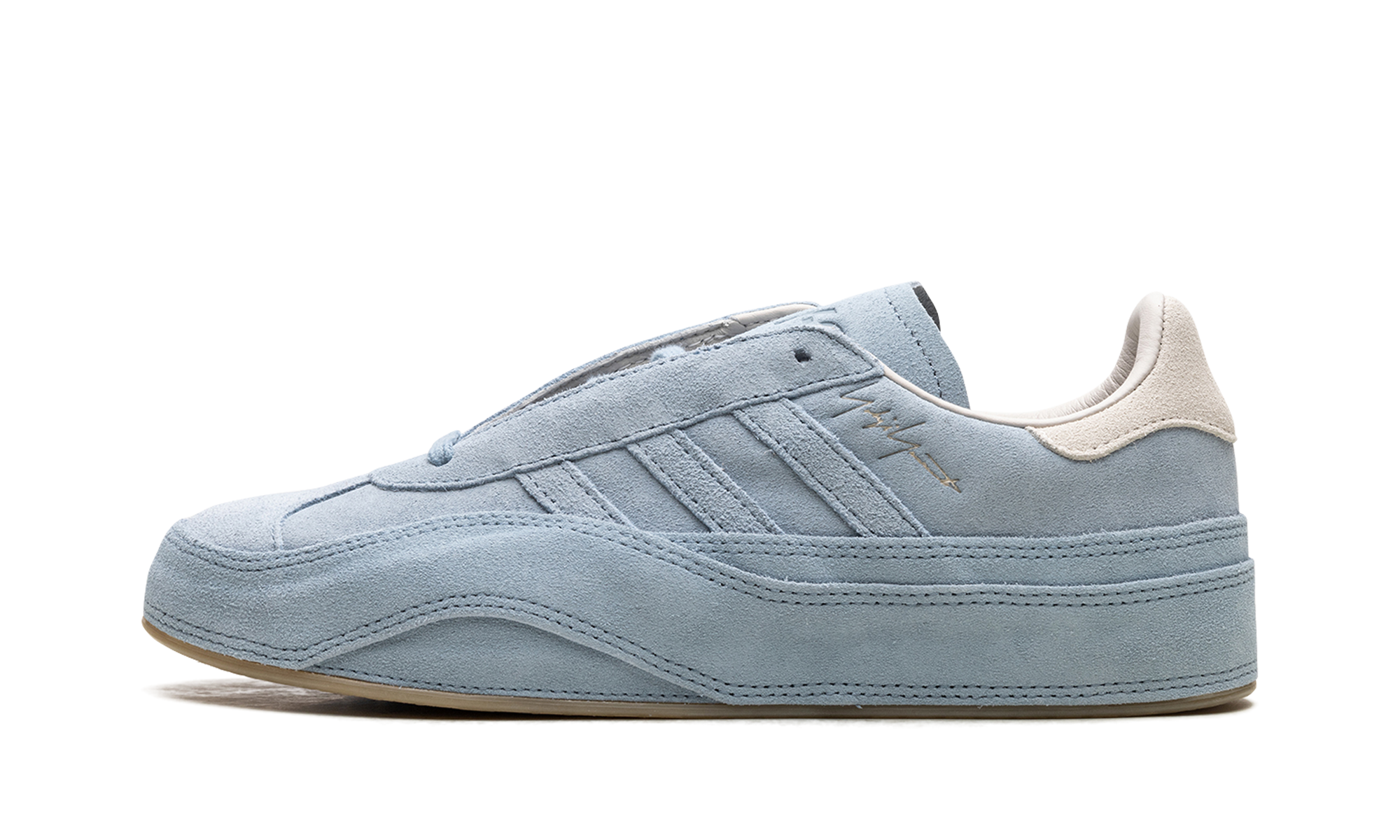 Y-3 Gazelle "tactile Blue Alumina" - 1