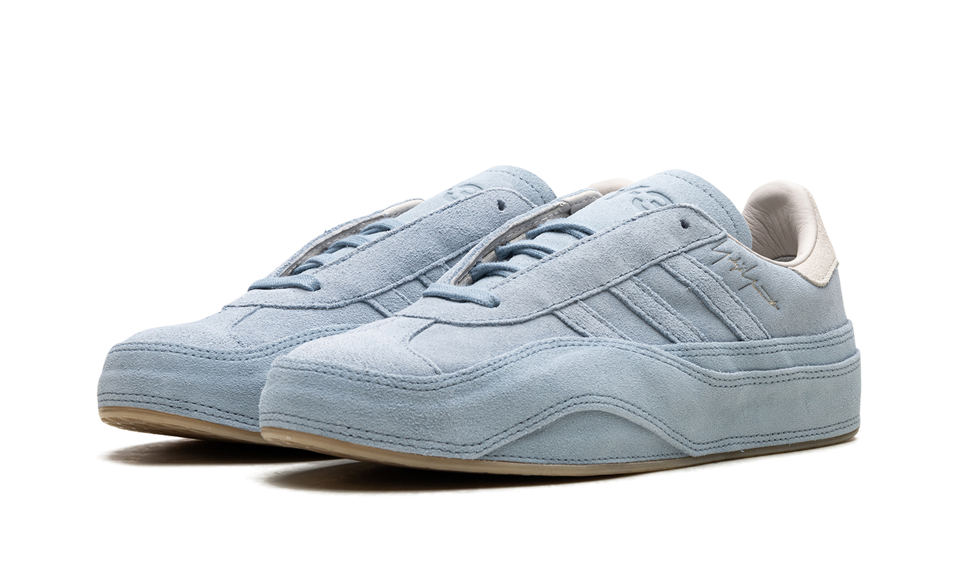 Y-3 Gazelle "tactile Blue Alumina" - 2