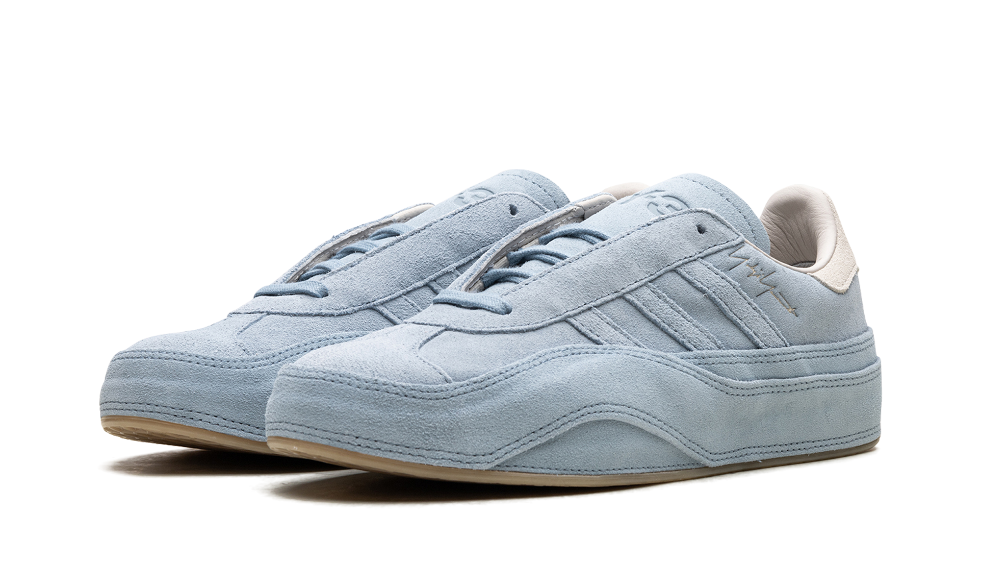 Y-3 Gazelle "tactile Blue Alumina" - 2
