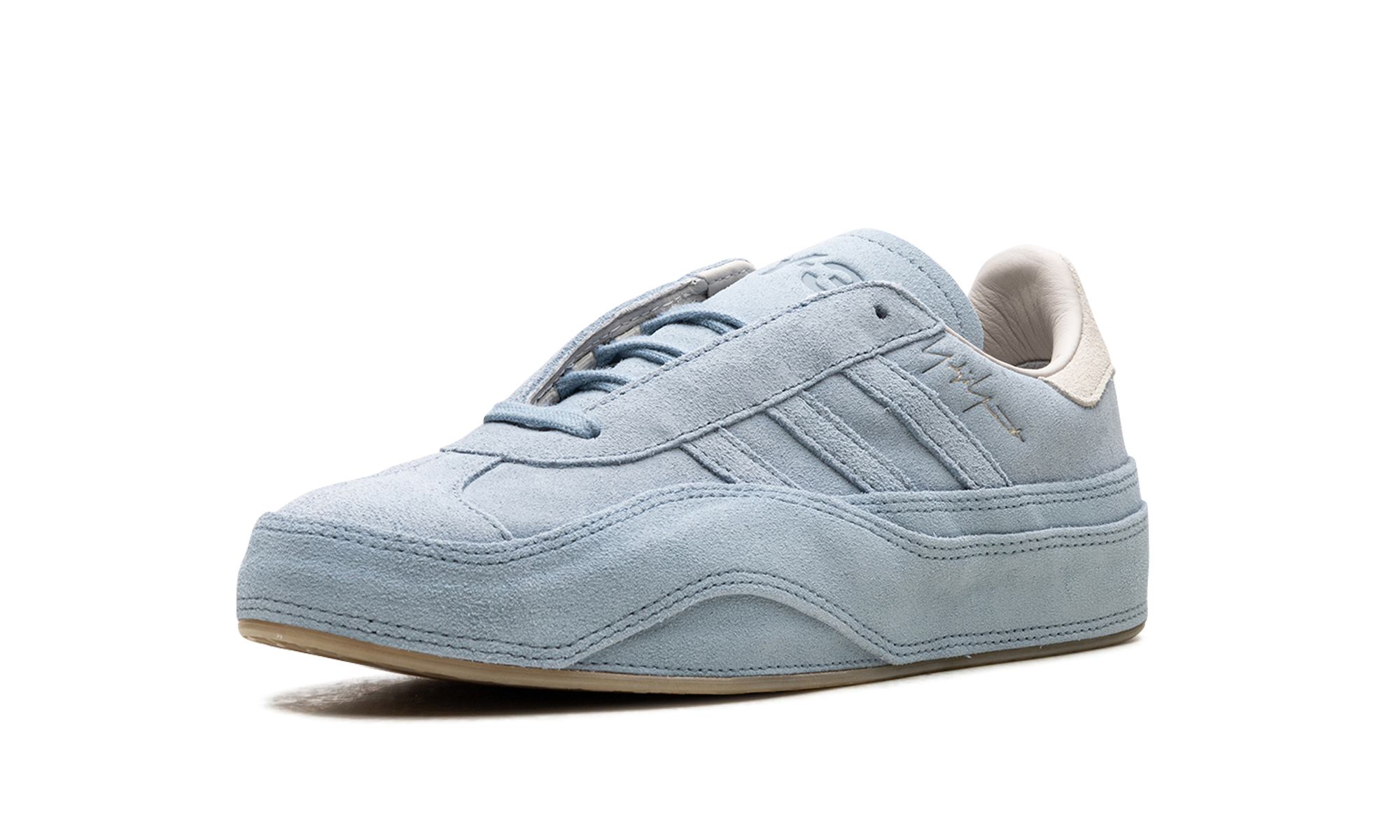 Y-3 Gazelle "tactile Blue Alumina" - 4