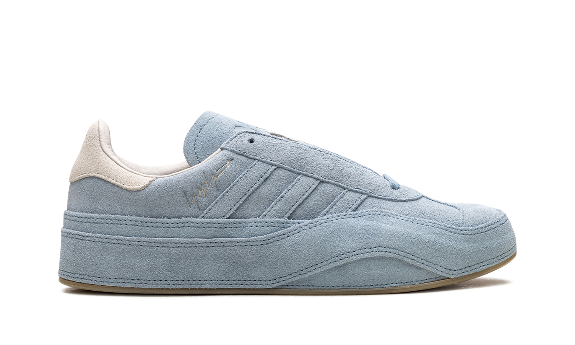 Y-3 Gazelle "tactile Blue Alumina" - 6