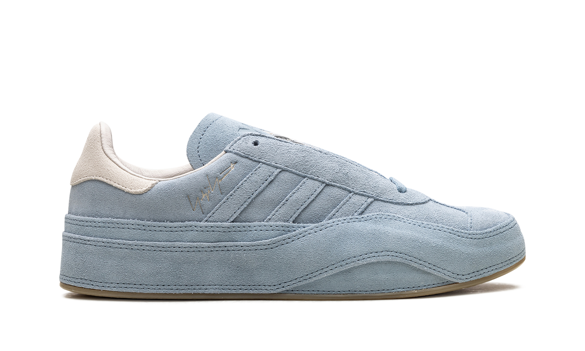 Y-3 Gazelle "tactile Blue Alumina" - 6