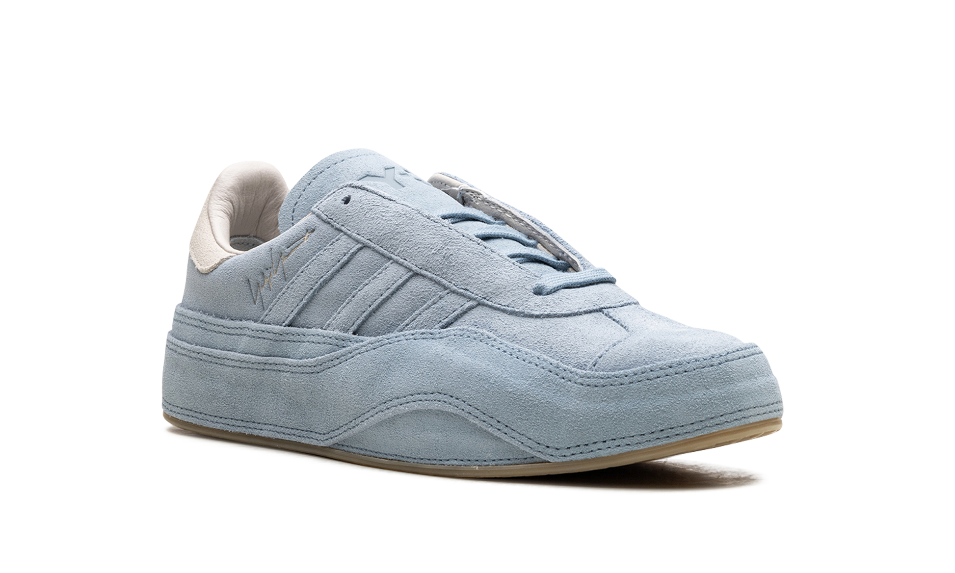 Y-3 Gazelle "tactile Blue Alumina" - 7