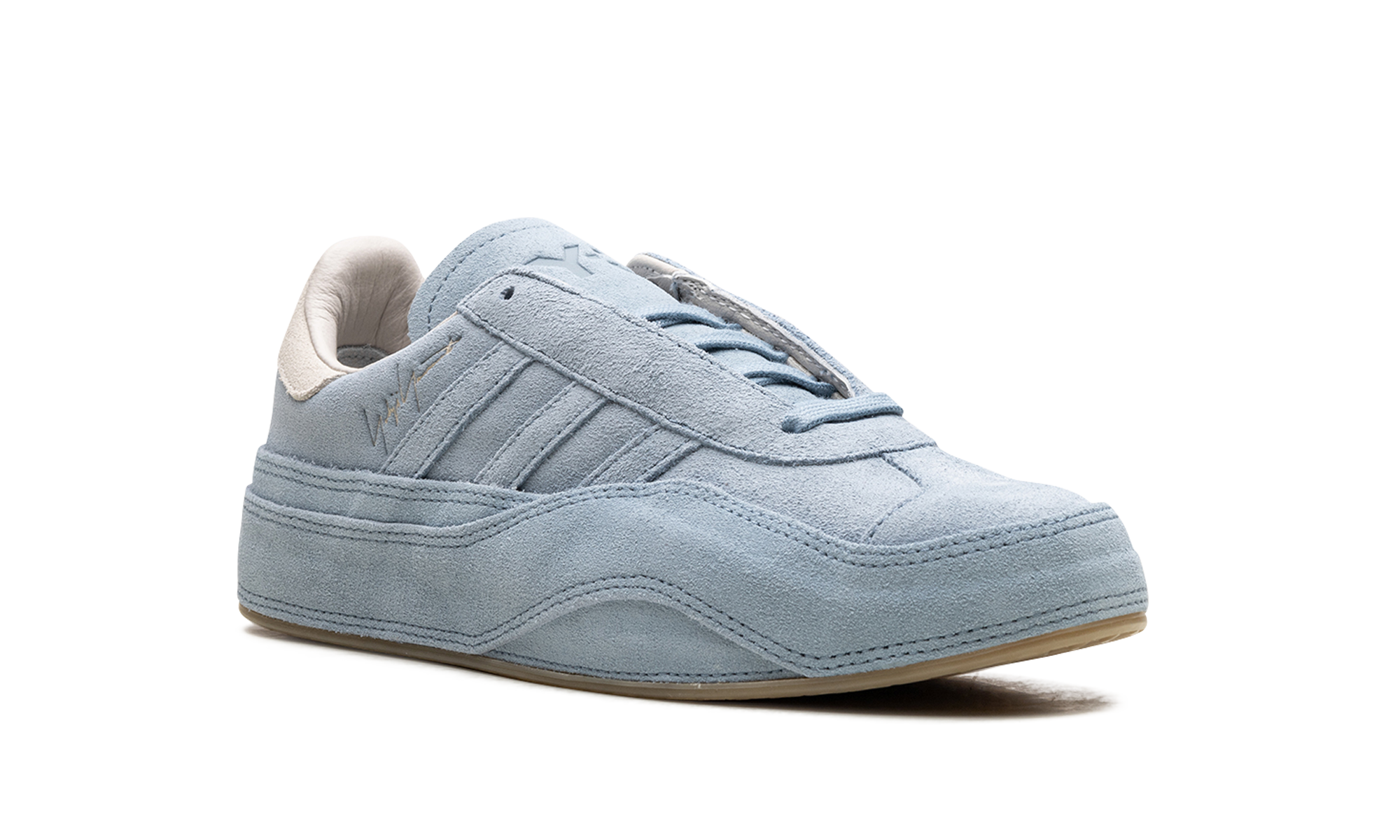 Y-3 Gazelle "tactile Blue Alumina" - 7