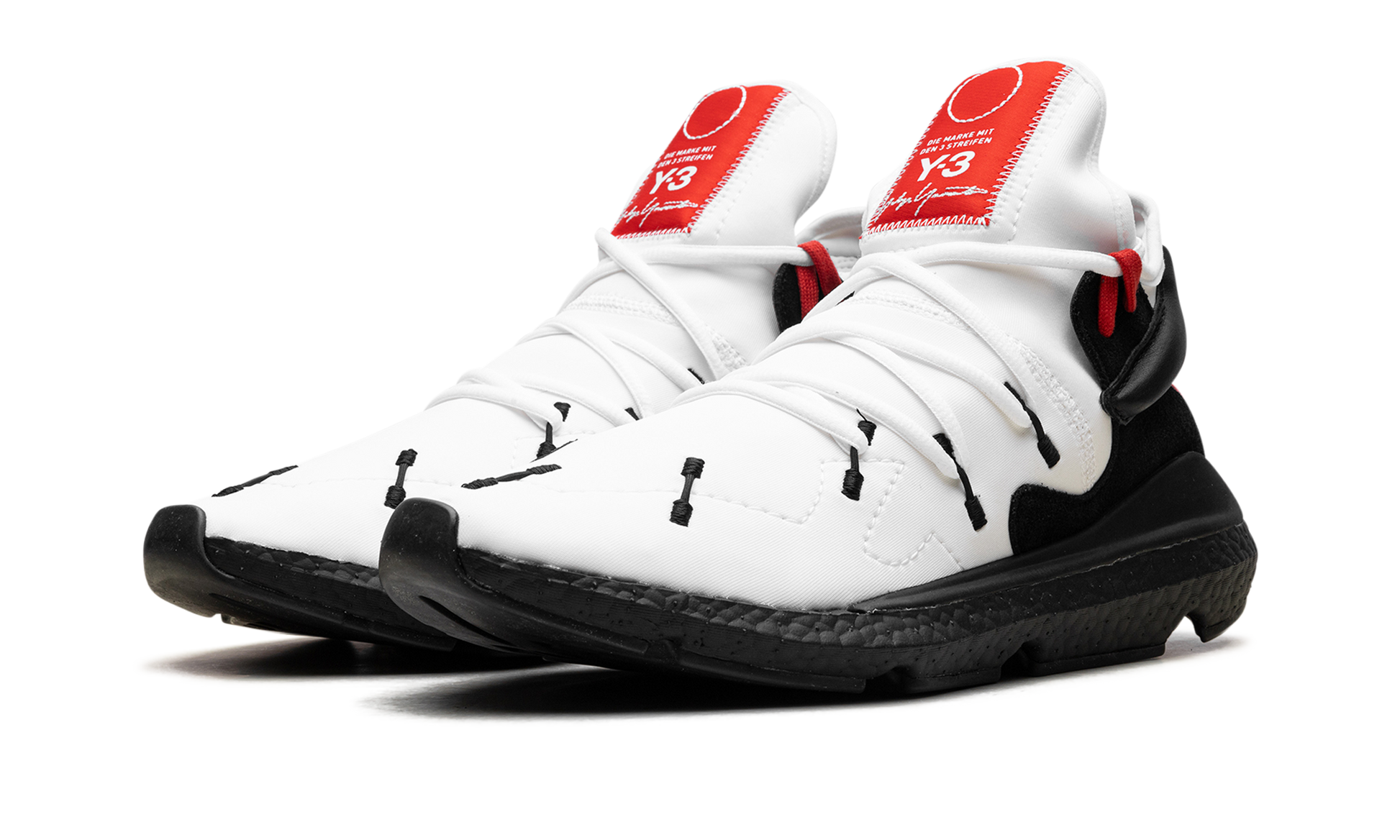 Y-3 Kusari 2 "white/black/lush Red" - 2