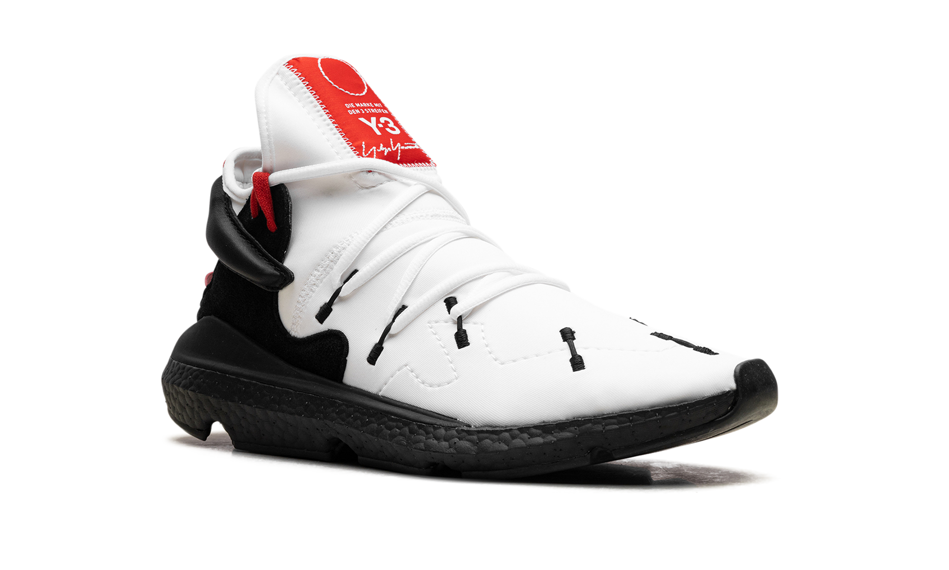 Y-3 Kusari 2 "white/black/lush Red" - 7