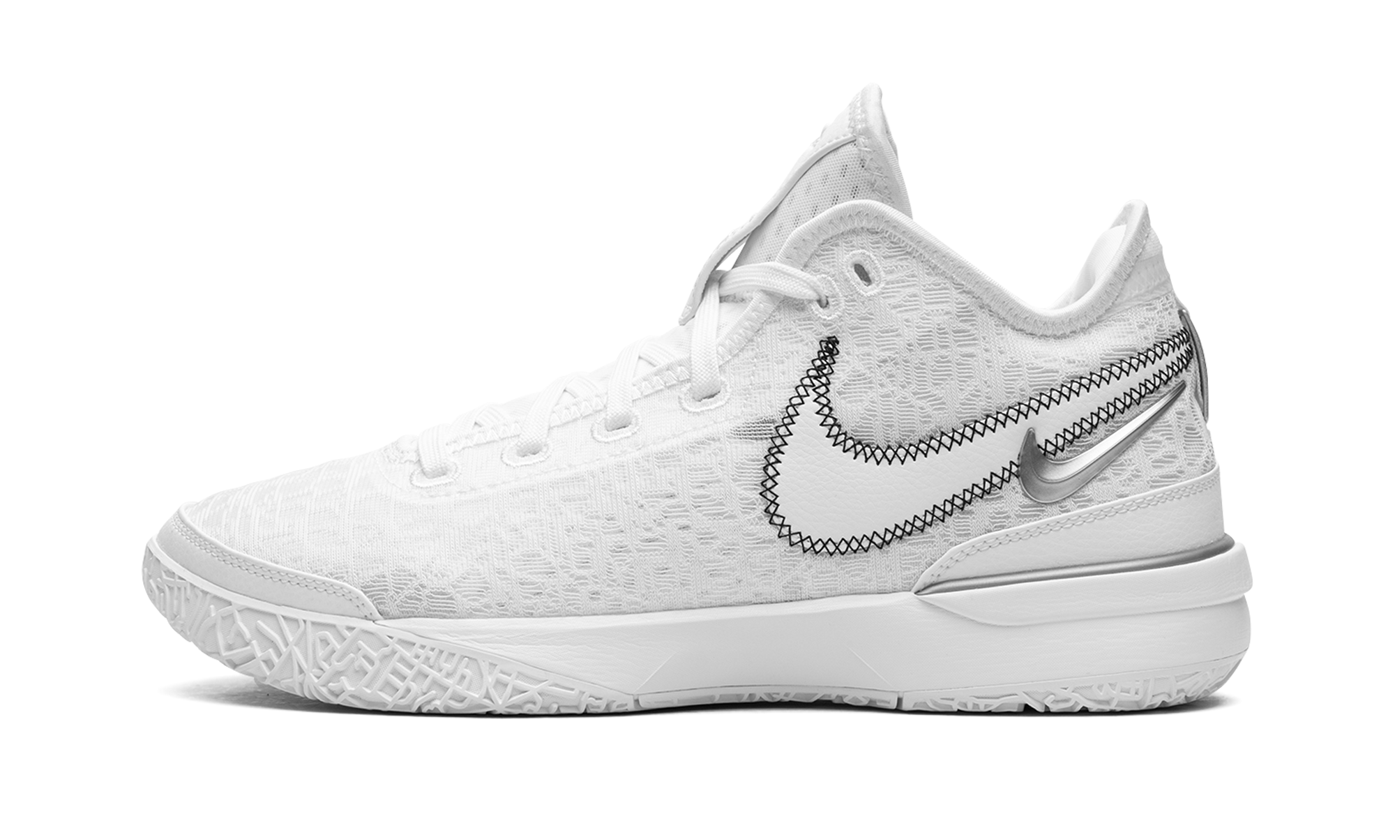 Zoom Lebron Nxxt Gen "white / Metallic Silver" - 1