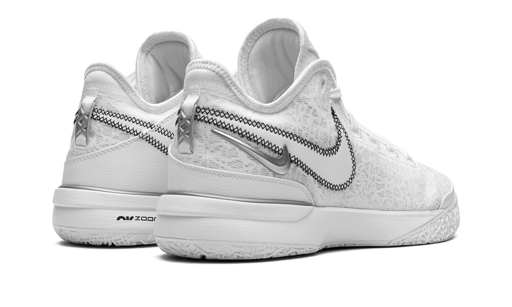 Zoom Lebron Nxxt Gen "white / Metallic Silver" - 3