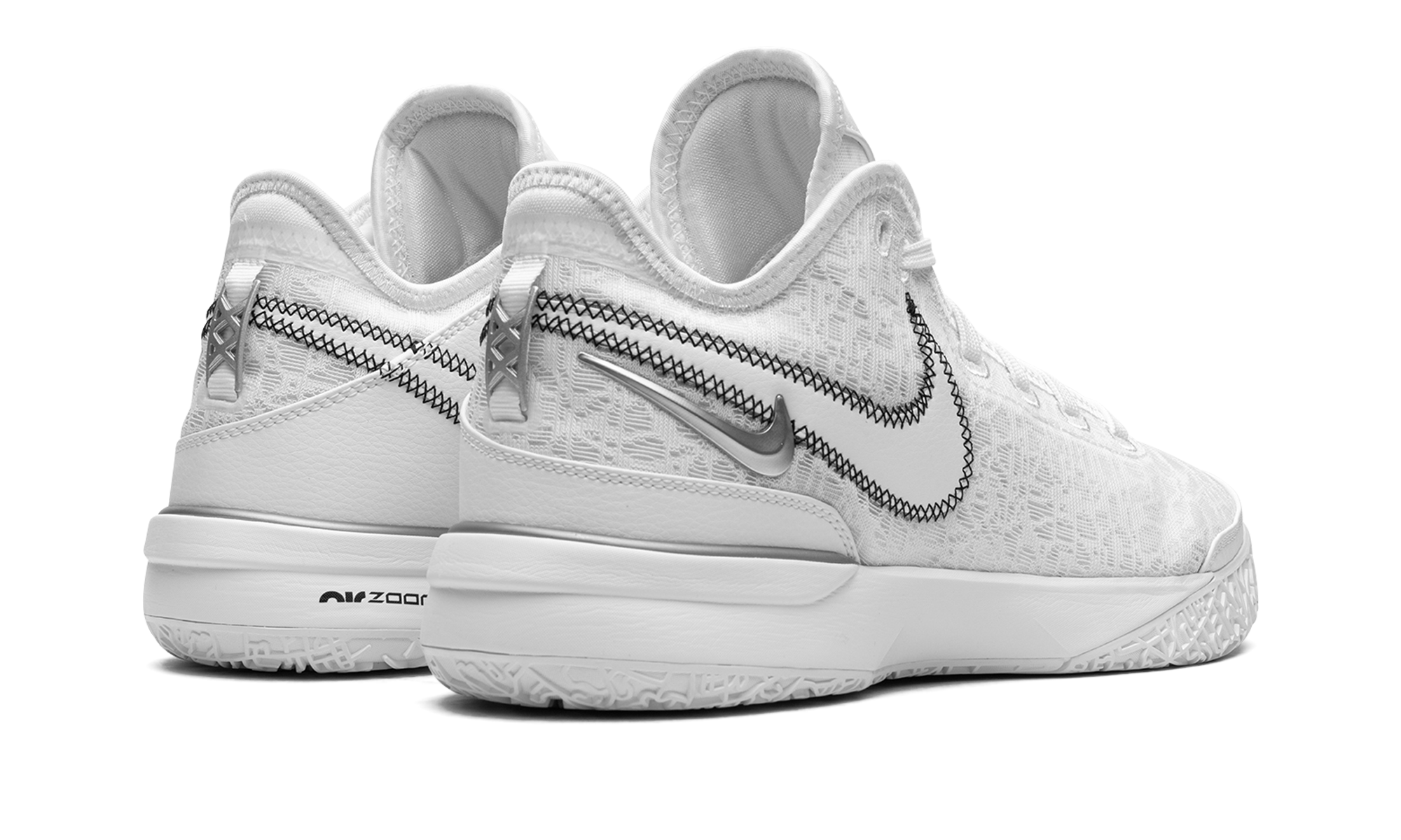 Zoom Lebron Nxxt Gen "white / Metallic Silver" - 3
