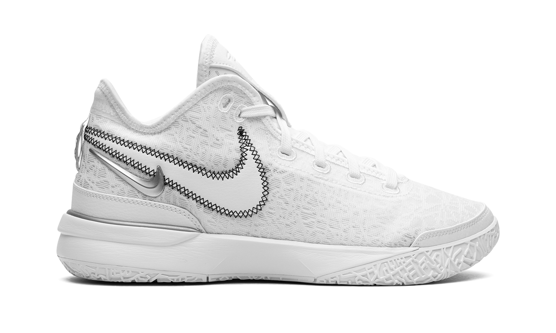 Zoom Lebron Nxxt Gen "white / Metallic Silver" - 6