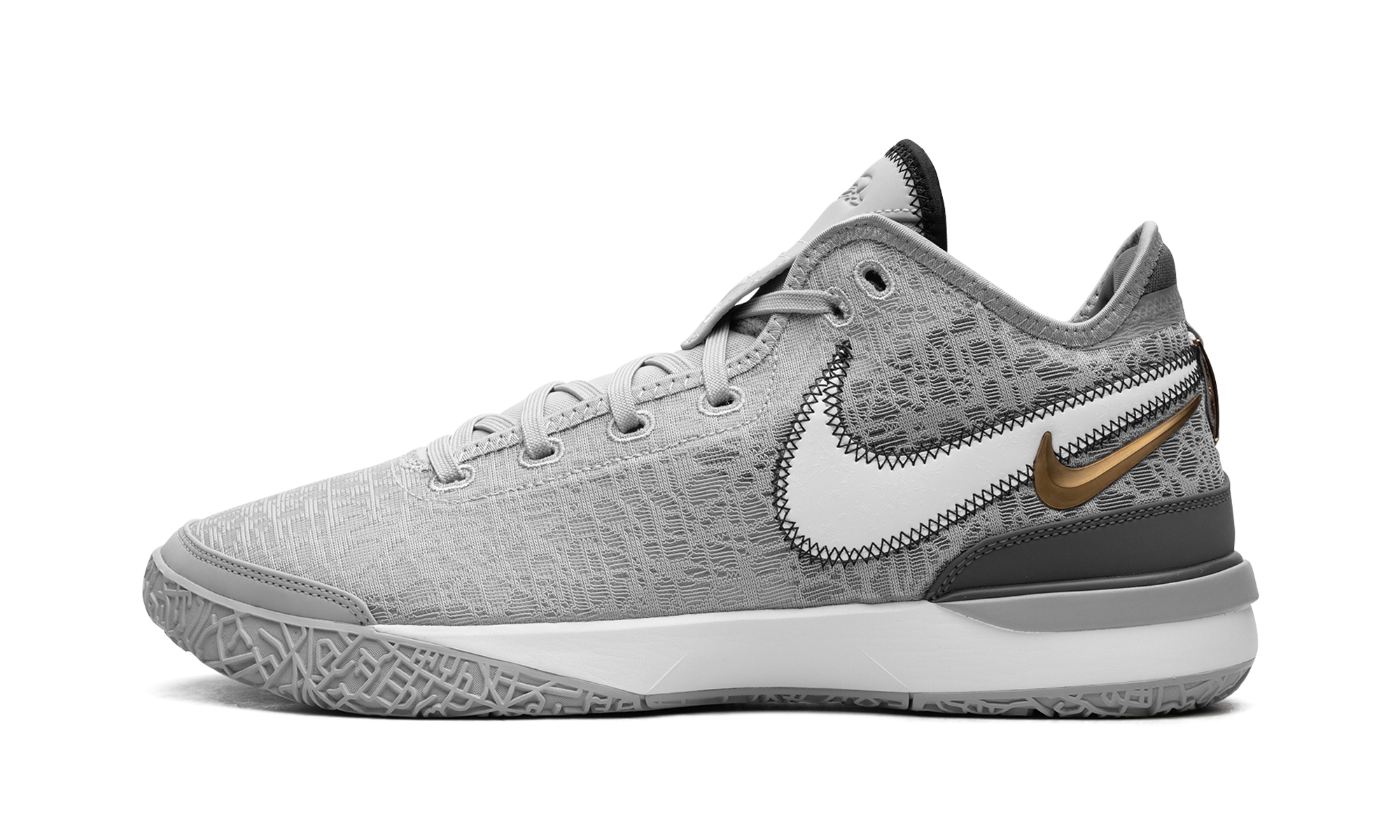 Zoom Lebron Nxxt Gen "wolf Grey Metallic Gold" - 1