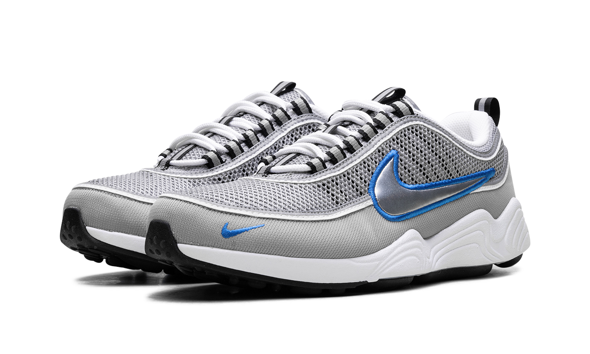 Zoom Spiridon "metallic Silver / Signal Blue" - 2