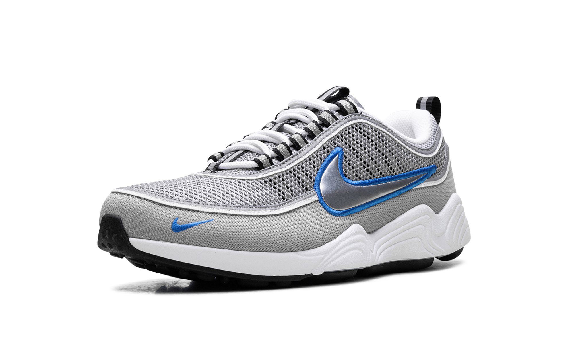 Zoom Spiridon "metallic Silver / Signal Blue" - 4