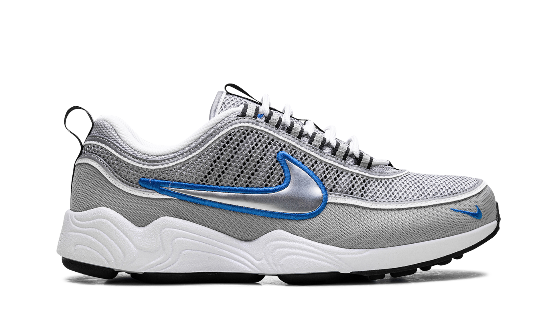Zoom Spiridon "metallic Silver / Signal Blue" - 6
