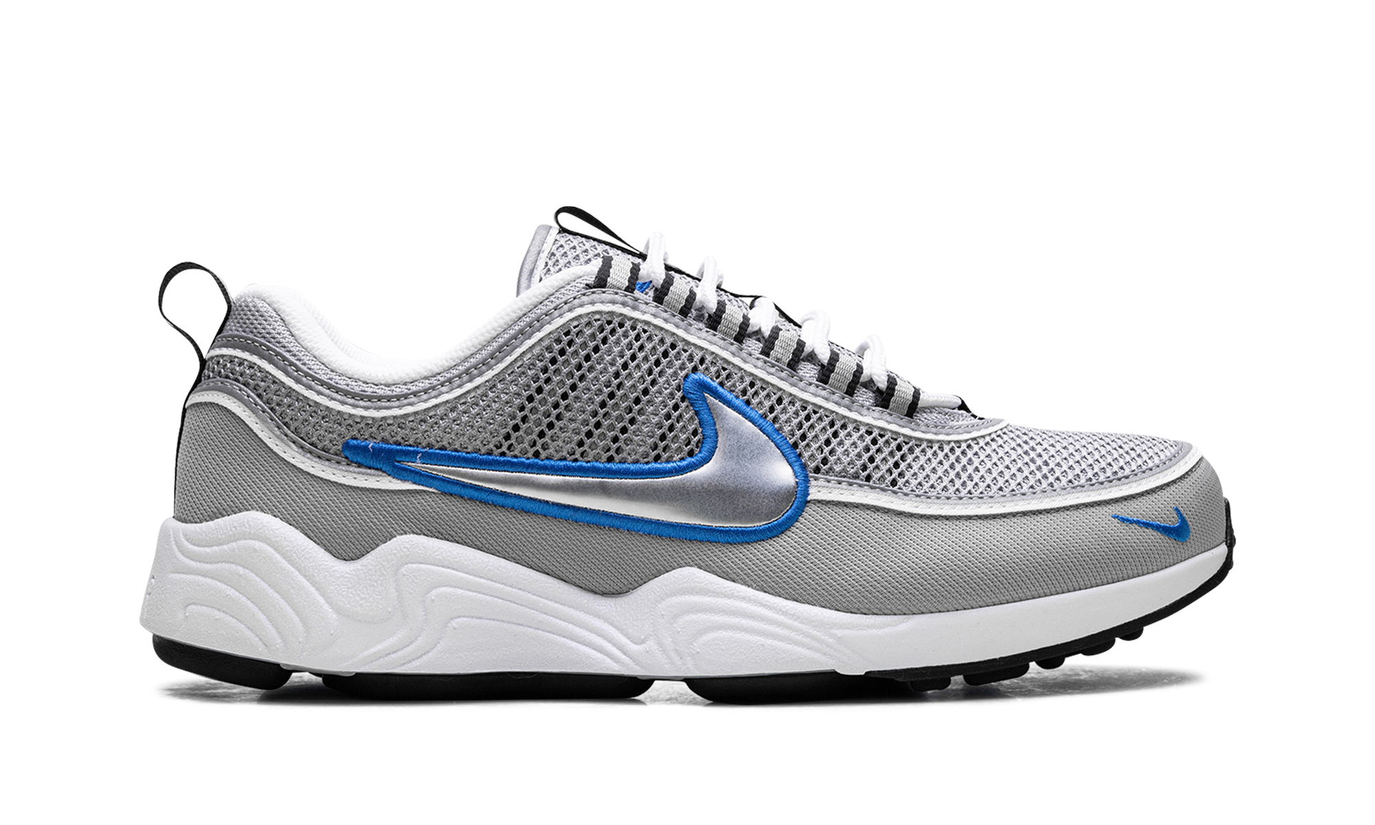 Zoom Spiridon "metallic Silver / Signal Blue" - 6